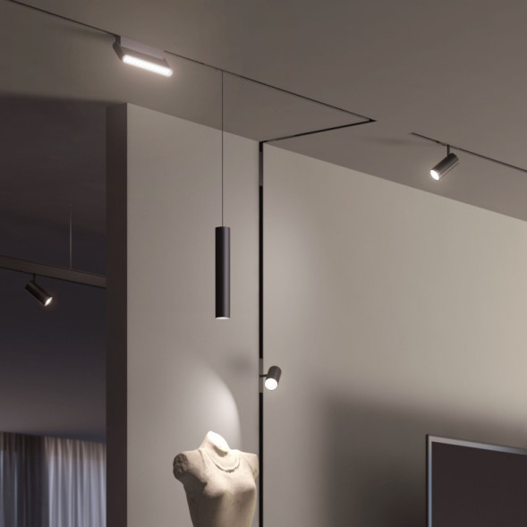 Магнитный трековый светильник Elektrostandard Slim Magnetic HL02 Трековый светильник 12W 4200K (