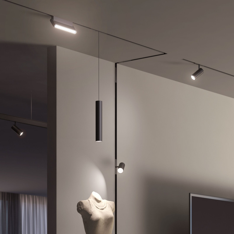Магнитный трековый светильник Elektrostandard Slim Magnetic HL02 Трековый светильник 12W 4200K (