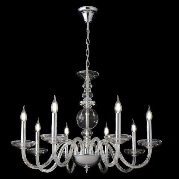 Подвесная люстра Crystal Lux ARABESQUE ARABESQUE SP8 CHROME