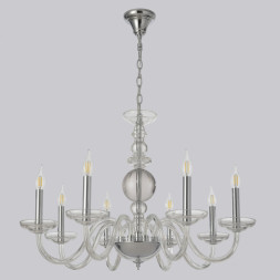 Подвесная люстра Crystal Lux ARABESQUE ARABESQUE SP8 CHROME