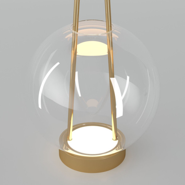 Настольная лампа Eurosvet 80507/1 латунь Frasco