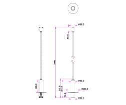 Подвесной светильник Kink Light 08457-1A,01 Каям