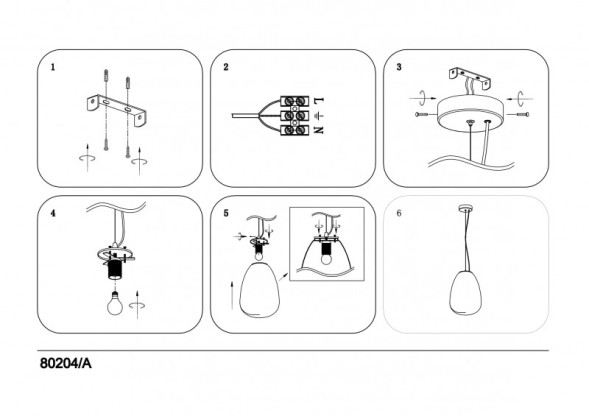 Подвесной светильник Lightstar Arnia 805012