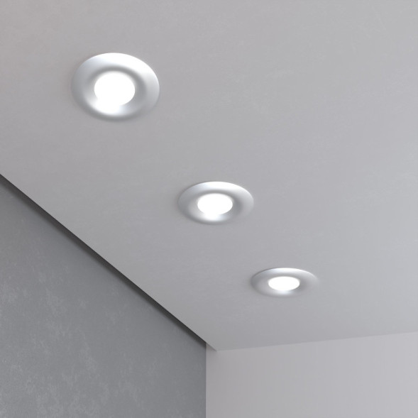 Встраиваемый точечный светильник Elektrostandard 123 MR16 серебро