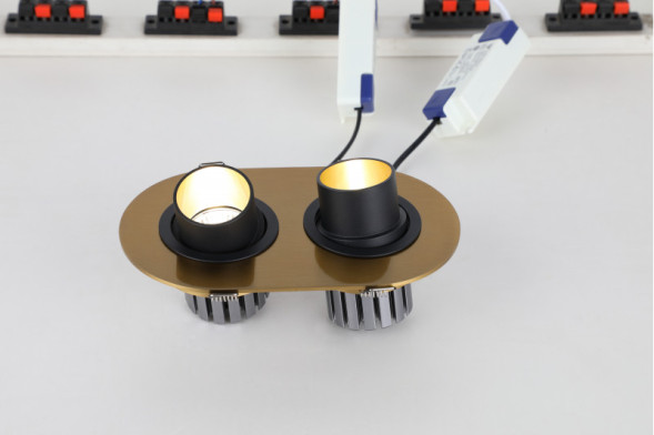 Встраиваемый точечный светильник Favourite RETRO 2790-2C