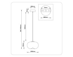 Подвесной светильник Ambrella Light LH11083 HIGH LIGHT