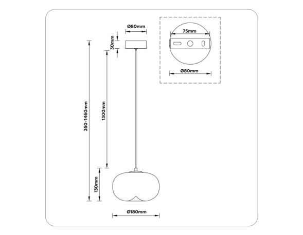 Подвесной светильник Ambrella Light LH11083 HIGH LIGHT