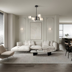 Люстра на штанге Freya FR5541CL-L30B ICE