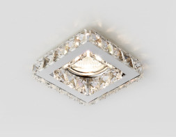 Встраиваемый точечный светильник Ambrella Light Ceiling K110 CL/CH