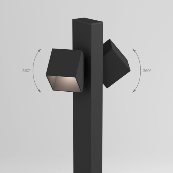 Садово-парковый светильник Elektrostandard Fjord 35195/F черный