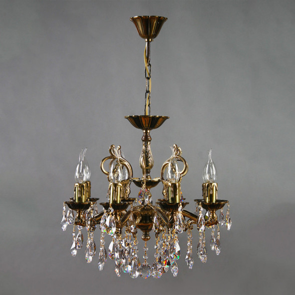 Подвесная люстра AMBIENTE by BRIZZI LEON 2128/8 PB Tear drop