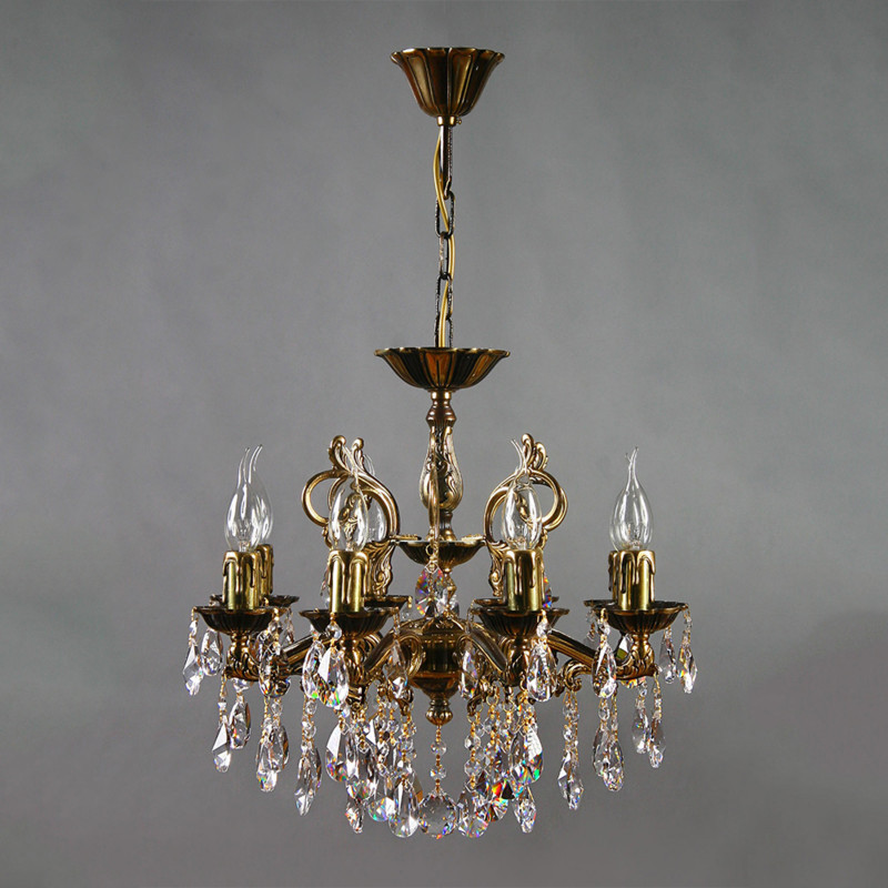 Подвесная люстра AMBIENTE by BRIZZI LEON 2128/8 PB Tear drop
