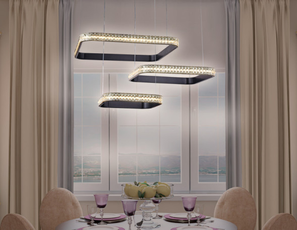 Каскадная люстра Ambrella Light ACRYLICA FA6166