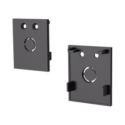 Заглушка для трекового шинопровода ST-Luce Track magnet SKYFLAT встраиваемый в ГКЛ черный ST069.409.12