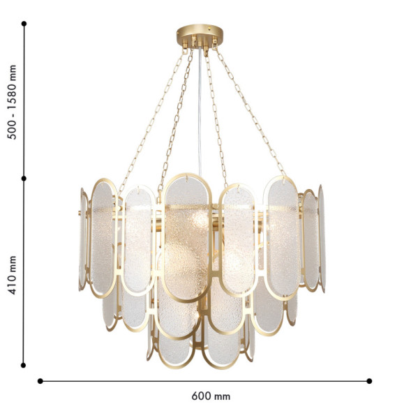 Подвесная люстра 4730-9P Favourite LAURA