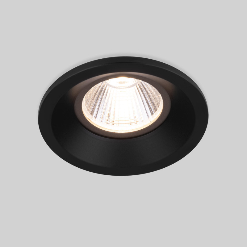 Встраиваемый точечный светильник Elektrostandard 25024/LED 7W 4200K BK черный