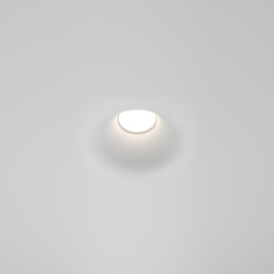 Встраиваемый точечный светильник Maytoni Technical Gyps Modern DL001-1-01-W-1