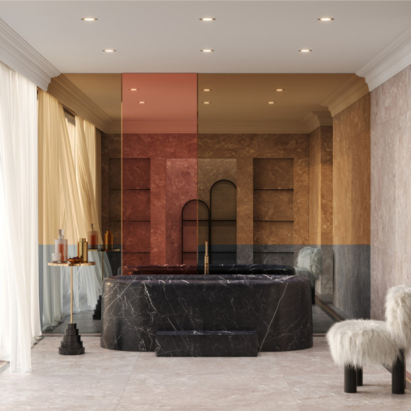 Точечный влагозащищенный светильник DL130-GX53-MG Maytoni Technical Orb