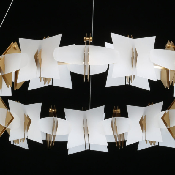 Подвесная люстра DeMarkt Платлинг 661018401