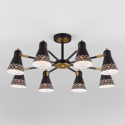 Люстра на штанге Eurosvet Trina 70100/8 черный