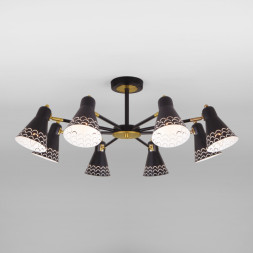 Люстра на штанге Eurosvet Trina 70100/8 черный