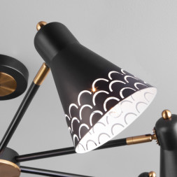 Люстра на штанге Eurosvet Trina 70100/8 черный