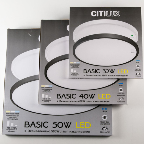 Потолочный светильник Citilux Бейсик CL738501V