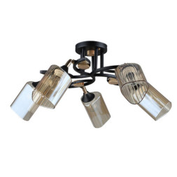 Потолочная люстра ARTE Lamp A5076PL-5BK Glamore