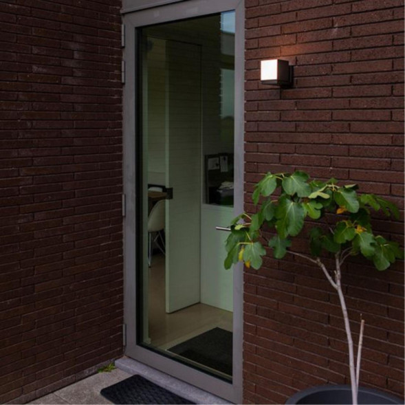 Уличный настенный светильник ARTE Lamp BELGRADE A5193AL-1BK