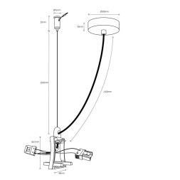 Подвес Mantra HANOK 7553