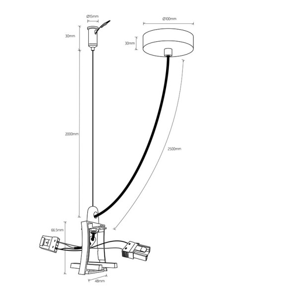 Подвес Mantra HANOK 7553