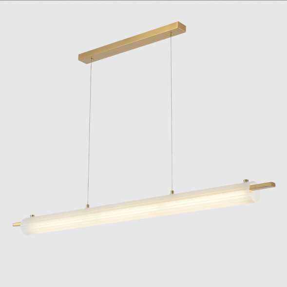 Подвесной светильник Crystal Lux TUNNEL SP40 LED BRASS TUNNEL