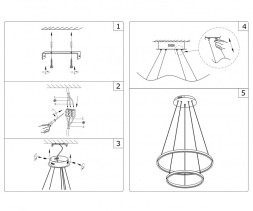 Подвесной светильник Kink Light ТОР 08219,19A(4000K)