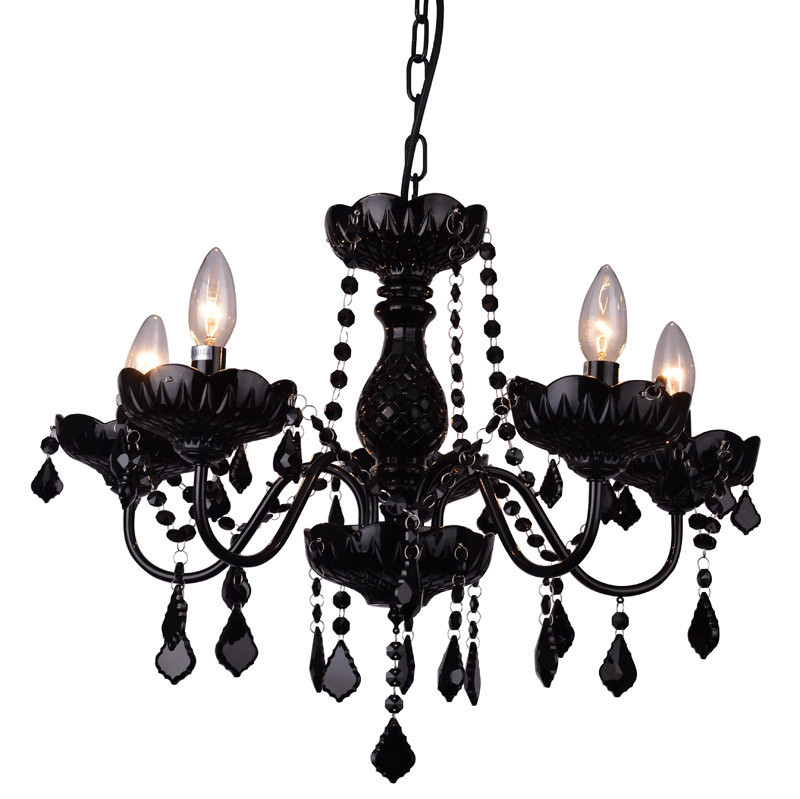 Подвесная люстра ARTE Lamp Odillia A8918LM-5BK