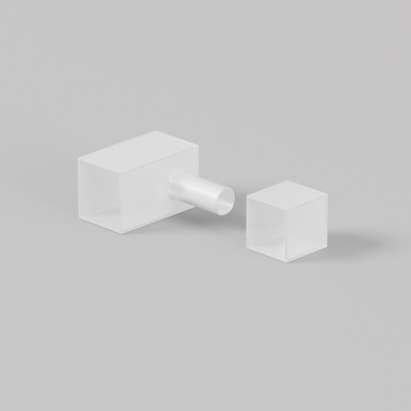 Заглушка Maytoni Technical 432025 изгиб вдоль оптической оси