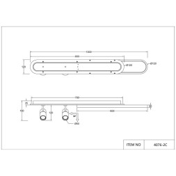 Бра Favourite Planar 4076-2C