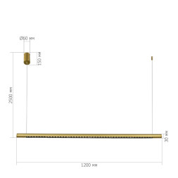 Линейный светильник ST-Luce SL6238.313.01 PARILLA