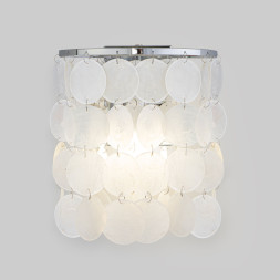 Бра Eurosvet Sandra 60005/1 хром/перламутр