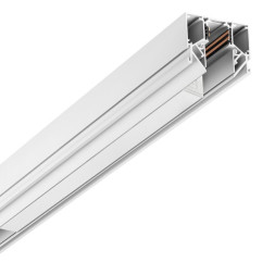 Шинопровод Novotech Flum Track White гарпунная трековая система в натяжной потолок 135243