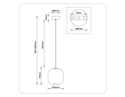 Подвесной светильник Ambrella Light LH11091 HIGH LIGHT