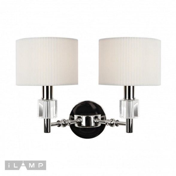 Бра iLamp Alexa W2404-2 Nickel