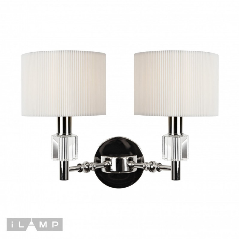 Бра iLamp Alexa W2404-2 Nickel