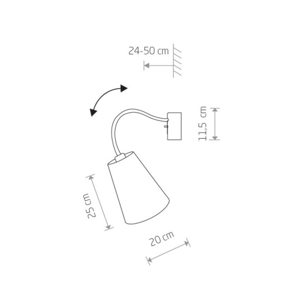 Бра Nowodvorski FLEX SHADE 9764