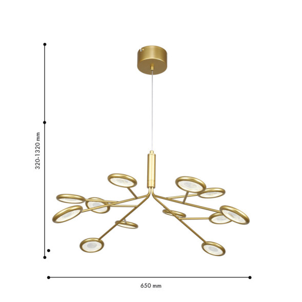 Подвесная люстра F-Promo Mugs 4253-12P