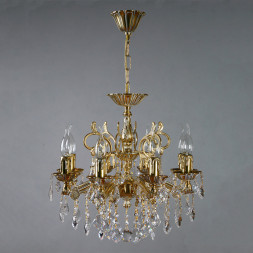 Подвесная люстра AMBIENTE by BRIZZI LEON 2128/8 WP New Leaf
