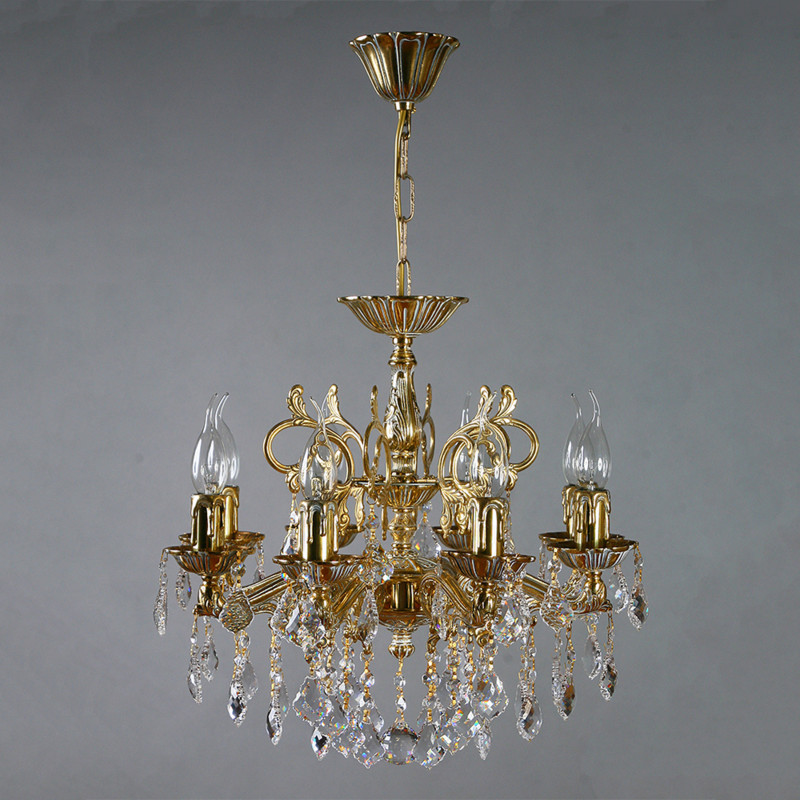 Подвесная люстра AMBIENTE by BRIZZI LEON 2128/8 WP New Leaf