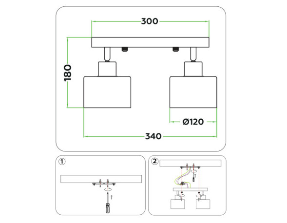 Спот Ambrella Light TR8142