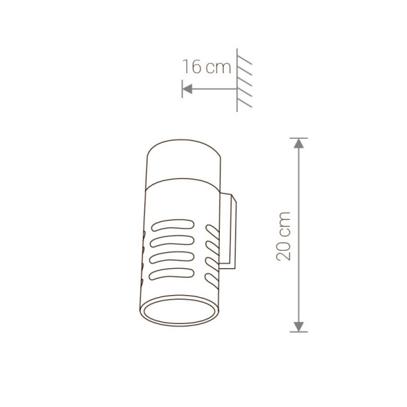Уличный настенный светильник Nowodvorski MEKONG 4418