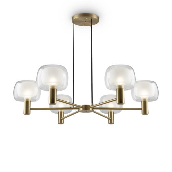 Люстра на штанге Maytoni Vision MOD411PL-06G
