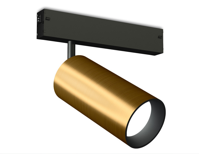 Магнитный трековый светильник Ambrella Light TRACK SYSTEM GOLD GL1233